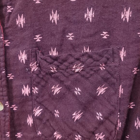 American Eagle Vintage Boyfriend Flannel Size Medium - Picture 4 of 5